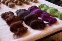 Assorted Colours Human Hair Extensions