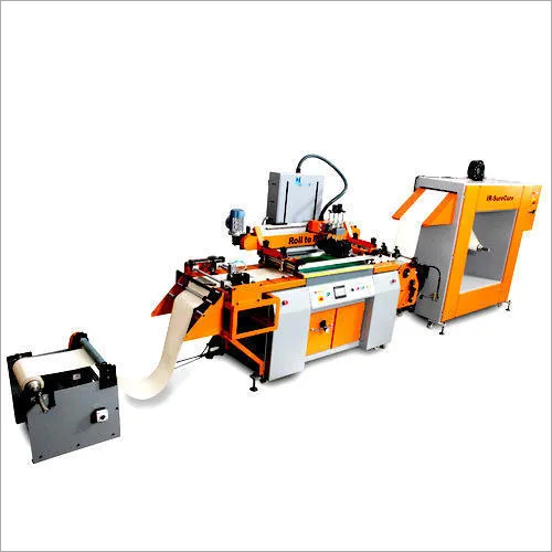 Roll to Roll Automatic Screen Printing Machine
