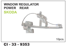 Window Regulator Power REAR SKODA L/R