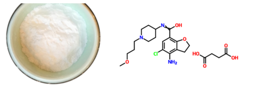 Prucalopride Succinate/ Cas No 179474-85-2 Chemical Name: Butanedioic Acid 4-Amino-5-Chloro-2