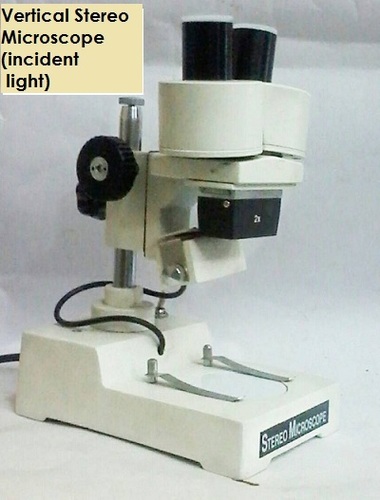 Stereo zoom Microscope (with incident light)