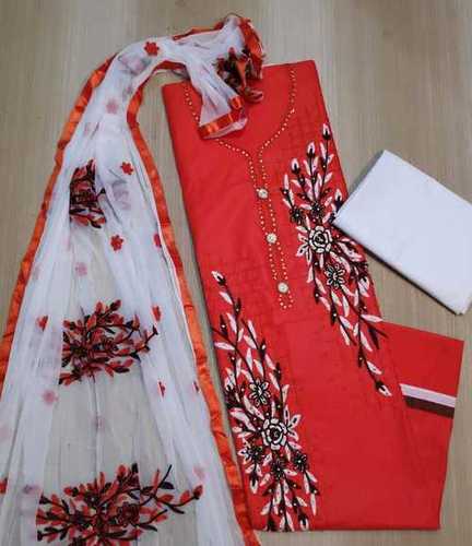 Indian Cotton Embroidered Suits