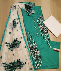 COTTON EMBROIDERED SUITS