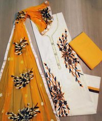 COTTON EMBROIDERED SUITS