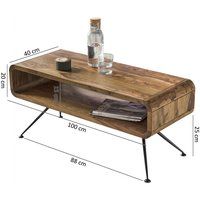 wooden center coffee table valiant