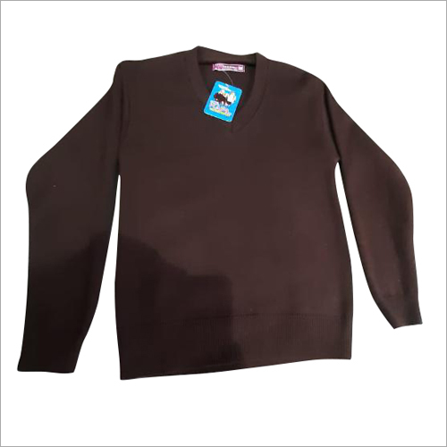 School Uniform Plain Sweater - Cotton Blend, All Sizes Available, Multi Color | Long Sleeve, V Neck, Anti Wrinkle, No Fade, Washable