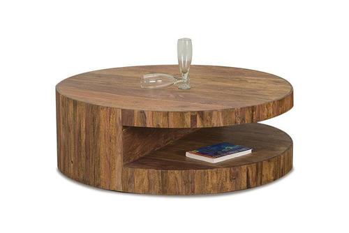 Avi Art And Crafts Wooden Center Coffee Table Discoid