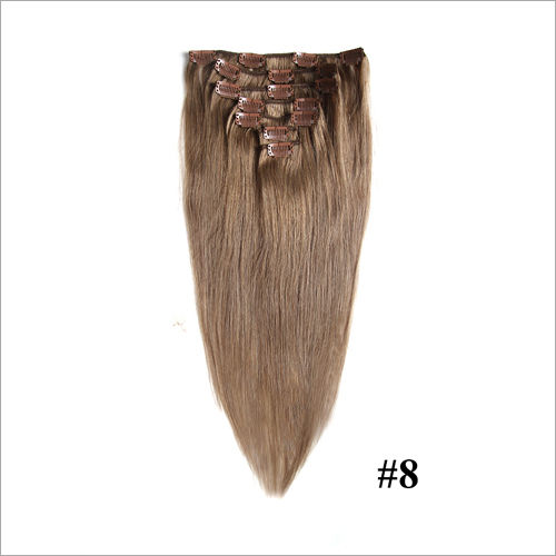 Color No 8 Hair Extensions