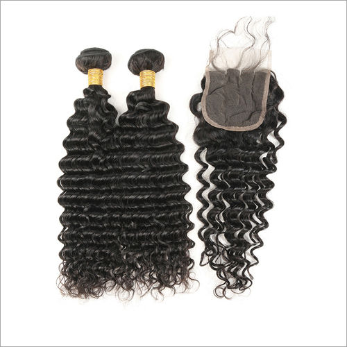 Deep Curl Remy Hair Extensions