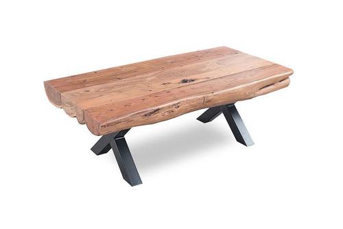 wooden center table with Iron legs Verger