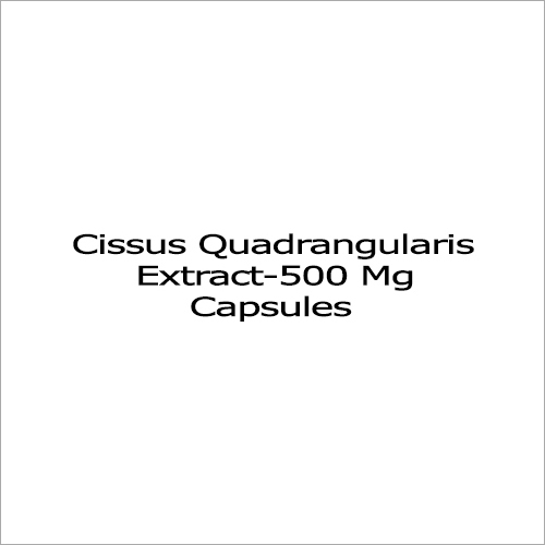 500 Mg Cissus Quadrangularis Extract कैप्सूल