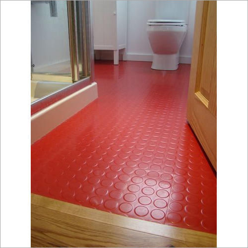 Red Rubber Flooring