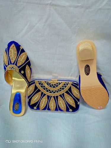 Embroidered clutches & shoes Embroidered clutches & shoes