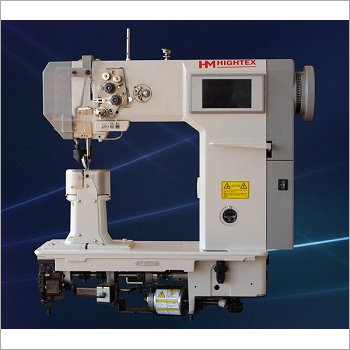 Double Needle Post Bed Shoe Upper Sewing Machine By HIGHTEX SPECIAL SEWING MACHINE CO., LTD.