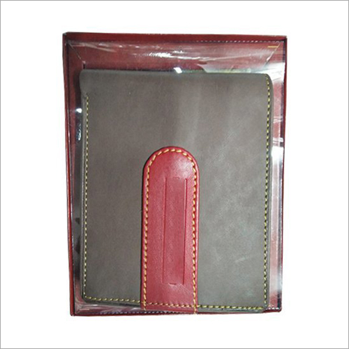 Fancy Leather Wallet - Genuine Leather, Folded Design , Available in Multicolor Options