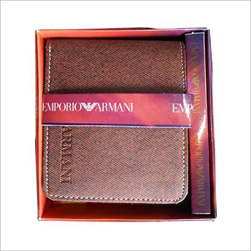 Available In Multicolor Bifold Brown Leather Wallet