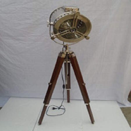 Designer Royal Nautical Spot Search Light -Floor Lamp Tripod