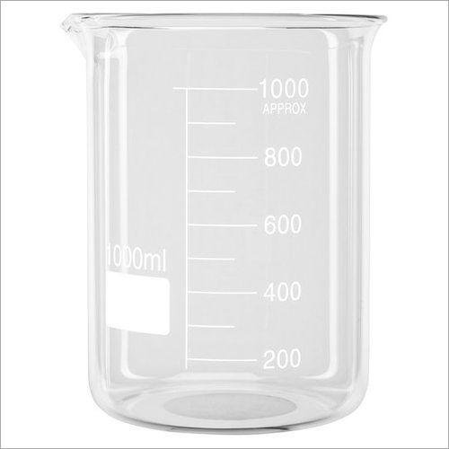 Transparent Glass Beaker 1000 Ml