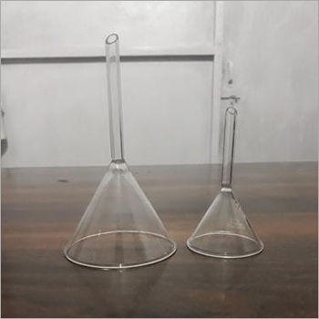 Laboratory Long Stem Glass Funnel