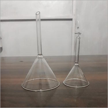 Laboratory Long Stem Glass Funnel