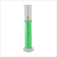 Borosilicate Glass Measuring Cylinder - 500 Ml, Transparent Industrial Grade, Various Sizes Available For Lab And Chemical Use