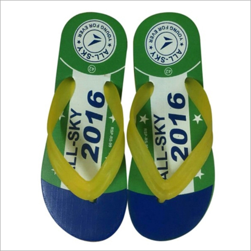 Printed Rubber Slipper