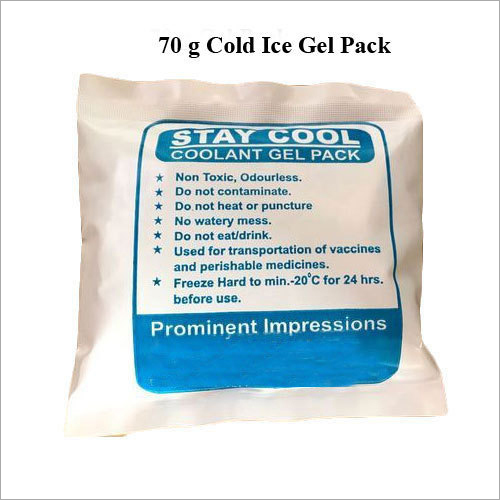 70g Cold Ice Gel Pack By M/S PROMINENT IMPRESSIONS