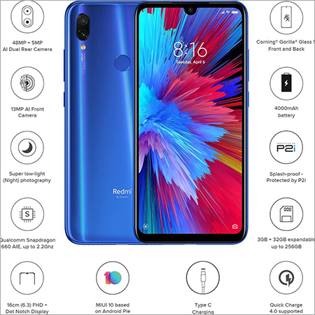 Ram 64gb Redmi Note 4gb Ram Mi Redmi Note 7s (4gb Ram 64gb Storage) At Best Price In New Delhi