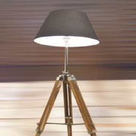 Vintage Chrome Finish Spot Search Light Floor - Light Lamp Tri