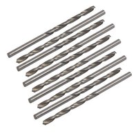 Hss Straight Shank Drills - High Speed Steel, 3.4x39x70mm, Grey | Ideal For Drilling And Cutting, Weighs 50-300 Grams
