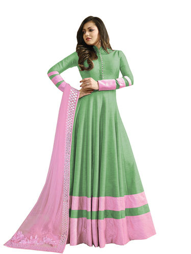 Green Anarkali Suits