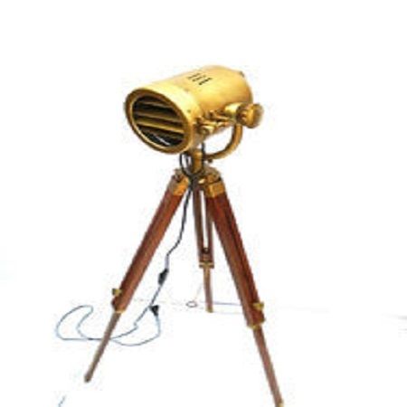 Floor Standing Brass Griffith Astro Double Barrel Telescope