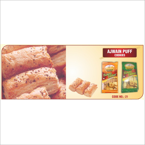 Ajwain Puff Cookie