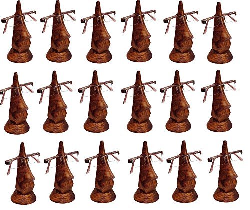 Beautiful Unique Hand Carved Rosewood Nose-Shaped Eyeglass Spectacle Holder Pack (Set of 18) Beautiful Unique Hand Carved Rosewood Nose-Shaped Eyeglass Spectacle Holder Pack (Set of 18)