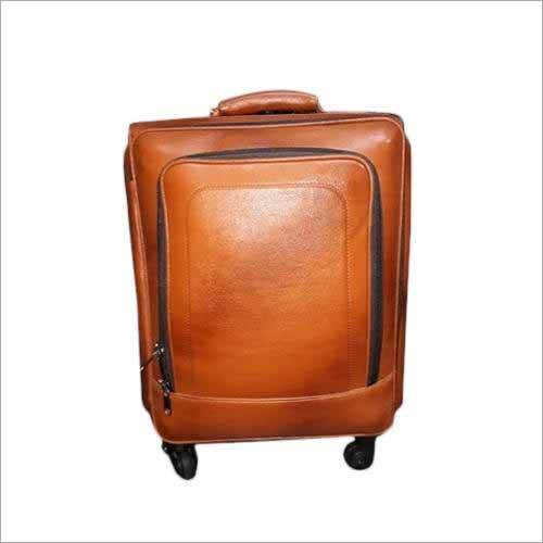 Leather Trolley Bag