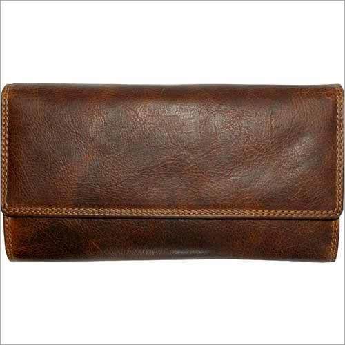 Available In Multicolor Ladies Leather Clutch Purse