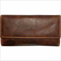 Ladies Leather Clutch Purse - Leather, Spacious Design For Cash & Mobile, Multicolor - Dust & Water Resistant, Lightweight With Easy Zipper Closure