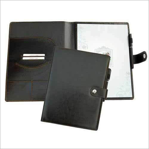 Leather Document File Folder