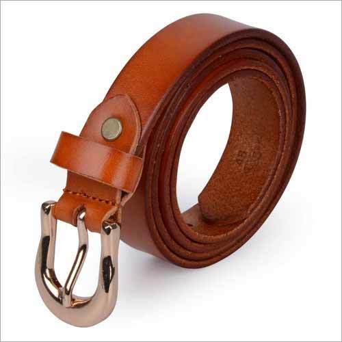 Ladies Plain Leather Belt