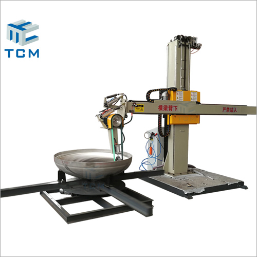 Steel Dish End Interior Surface Automatic Grinding Machine