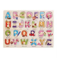Cute Alphabet Knob Puzzle