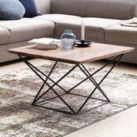 Center coffee table with Iron base Ferric