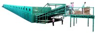 Jet Ventilated Roller Track Veneer Dryer 12 Section 4 Decks