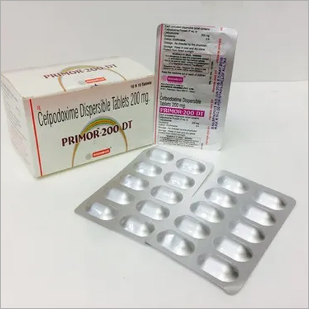 Cefpodoxime 200 mg Dispersible Tab.