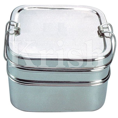 SS Square Lunch Box