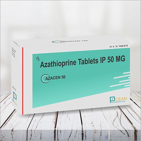 Azacen 50-azathioprine Tablets Ip 50mg
