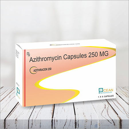 Azithracen 250-azithromcin Capsules 250mg
