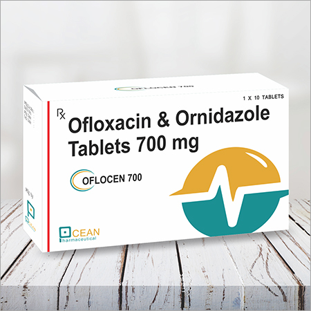 Oflocen 700-Ofloxacine & Ornidazole Tablets 700Mg General Medicines