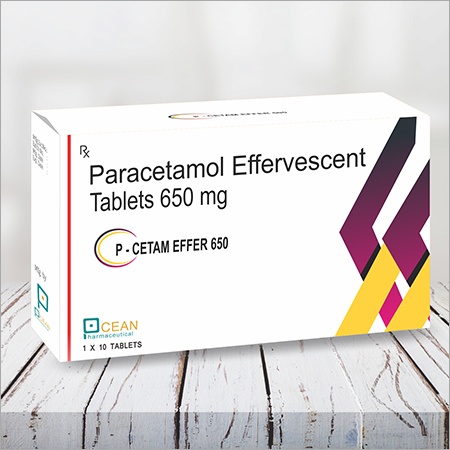 P-cetam Effer 650-peracetamol Effervescent Tablets 650mg