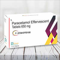P-cetam Effer 650-peracetamol Effervescent Tablets 650mg